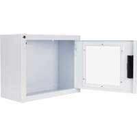 Standard Compact AED Cabinet with Alarm, Philips/Defibtech/Heartsine For, Non-Medical Quali-T-Solutions