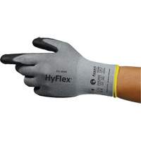 Gants anti-coupures HyFlex 11-645, Taille 5, Calibre 13, Rev&ecirc;tement Polyur&eacute;thane, Enveloppe en Intercept, ASTM ANSI niveau A4/EN 388 niveau D Quali-T-Solutions