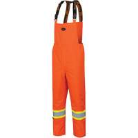 5053 The Rock 300D Insulated Bib Pants, Polyester, Small, High Visibility Orange Quali-T-Solutions