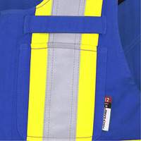 7714 FR-Tech&reg; Flame-Resistant Overalls, Small, Royal Blue Quali-T-Solutions