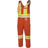 7712 FR-Tech&reg; Flame-Resistant Overalls, Small, High Visibility Orange Quali-T-Solutions