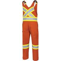 7712 FR-Tech&reg; Flame-Resistant Overalls, Small, High Visibility Orange Quali-T-Solutions