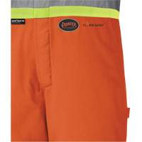 5534A Flame-Resistant Quilted Safety Overalls, Small, Orange Quali-T-Solutions