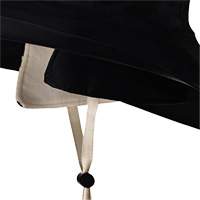 D5050 Chapeau Sou'wester traditionnel noir Dry King, Petit, Noir, Caoutchouc Quali-T-Solutions