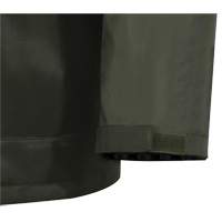 D8120J Manteau &agrave; capuchon ind&eacute;chirable Nailhead pour planteur d'arbres, Polyester/PVC, T-petit, Vert Quali-T-Solutions