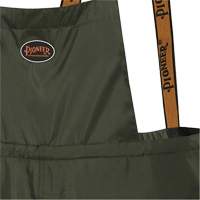 D8120P Nailhead Ripstop Tree Planter Bib Pants, X-Small, Polyester/PVC, Green Quali-T-Solutions