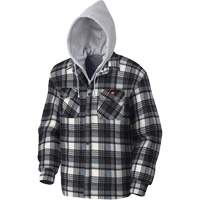 415BG Chemise &agrave; capuche matelass&eacute;e, Hommes, T-petit, Multicolore Quali-T-Solutions