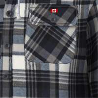 415BG Chemise &agrave; capuche matelass&eacute;e, Hommes, T-petit, Multicolore Quali-T-Solutions