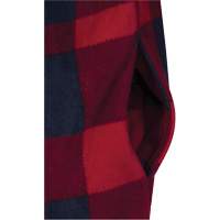 415RB Chemise &agrave; capuche matelass&eacute;e, Hommes, Petit, Multicolore Quali-T-Solutions