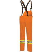 5882 FR/Arc-Rated Waterproof Safety Bib Pants, X-Small, High Visibility Orange Quali-T-Solutions
