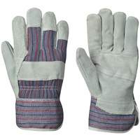 834 Gants d'ajusteur, Taille unique, Paume en Cuir de vache refendu Quali-T-Solutions