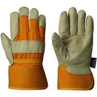632 Gants d'appareilleur isol&eacute;s, Taille unique, Paume en Cuir fleur de vache, Doublure en Boa Quali-T-Solutions
