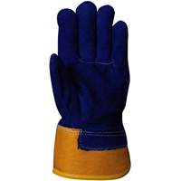 655 Gants d'appareilleur isol&eacute;s, Taille unique, Paume en Cuir de vache refendu, Doublure en Boa Quali-T-Solutions