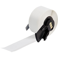 Multi-Purpose Label Tape, Vinyl, White, 1" Width Quali-T-Solutions