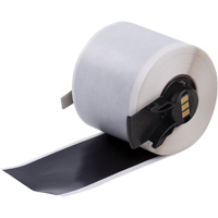 Multi-Purpose Label Tape, Vinyl, Black, 1.9" Width Quali-T-Solutions