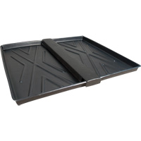 Ultra-Rack Containment Tray – plateau double, 48" lo x 44" la x 2,8" h, Cap. de d&eacute;versement 16 gal. US Quali-T-Solutions