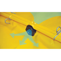 4-Drum Flexible Ultra-Spill Deck&reg; Bladder System, 110 US gal. Spill Capacity, 51" x 48" x 5" Quali-T-Solutions