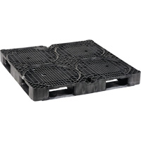 4-Drum Ultra-Spill King&reg; Drum Pallet (Only), 85 US gal. Spill Capacity, 48.8" x 48.8" x 5.5" Quali-T-Solutions