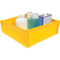 Flexible Ultra-Utility Tray, 12" lo x 12" la x 4,8" h, Cap. de d&eacute;versement 1,5 gal. US Quali-T-Solutions