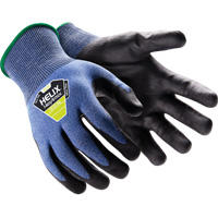Gants r&eacute;sistants aux coupures Helix 3025, Taille 6/T-petit, Calibre 21, Rev&ecirc;tement Mousse de nitrile, Enveloppe en PEHP, ASTM ANSI niveau A4 Quali-T-Solutions