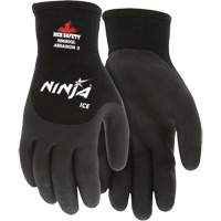 Ninja&reg; Ice Insulated Winter Gloves, Medium, HPT Coating, 15 Gauge, Nylon Shell Quali-T-Solutions