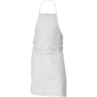 KleenGuard A10 Apron, Polyethylene, White, 28" W x 36" L Quali-T-Solutions