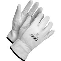 Gants de chauffeur r&eacute;sistants &agrave; la perforation, Petit, Paume en Cuir fleur de ch&egrave;vre Quali-T-Solutions