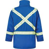 Westex&reg; DH Antistatic 6.5 oz. Flame Resistant Insulated Parka, Small, Royal Blue Quali-T-Solutions