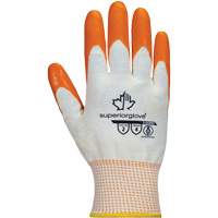 Gants Dexterity, 6/T-petit, R&ecirc;vetement Mousse de nitrile, Calibre 15, Enveloppe en Coton Quali-T-Solutions