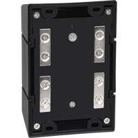 Magnetic Wall Mount Barrier with Magnetic Tape, Plastic, Magnetic Mount, 15', Black and Yellow Tape Quali-T-Solutions