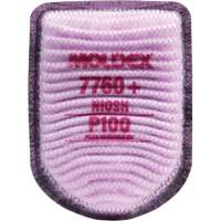 Filtre pour respirateur semi-rectangulaire avec IonicAir Filtration Technology, Filtre contre les particules avec suppresion de vapeurs nuisibles, Vapeurs organiques/P100+ Quali-T-Solutions