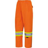 5586 Pantalon de s&eacute;curit&eacute; hydrofuge de 450D, Polyester/Polyur&eacute;thane, 4T-Grand, Jaune lime haute visibilit&eacute; Quali-T-Solutions