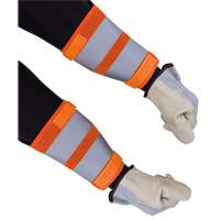 166A High-Visibility Orange 8" Traffic Cuffs Quali-T-Solutions