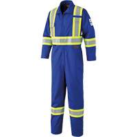 7704T FR-Tech&reg; Arc-Rated Coverall, Size 40 (Tall), Royal Blue, 10 cal/cm² Quali-T-Solutions