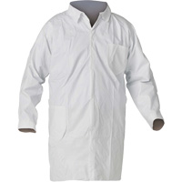 KleenGuard A40 Lab Coat, Medium, White Quali-T-Solutions