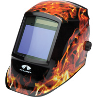 Casque de soudeur autonoircissant Leadhead, 3,8" lo x 3,4" la Champ de vision, Teinte 9 - 13 Quali-T-Solutions