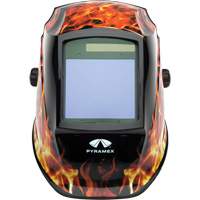 Casque de soudeur autonoircissant Leadhead, 3,8" lo x 3,4" la Champ de vision, Teinte 9 - 13 Quali-T-Solutions