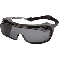 Cappture Plus Safety Goggles, Grey Lens, Anti-Fog, Closed Vent Quali-T-Solutions