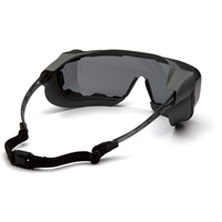 Cappture Plus Safety Goggles, Grey Lens, Anti-Fog, Closed Vent Quali-T-Solutions