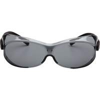 OTS&reg; XL Safety Glasses, Grey Lens, Anti-Scratch, ANSI Z87+/Meets/Exceeds CSA Z94.3 Quali-T-Solutions