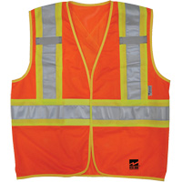 Open Road&reg; “BTE” Vest, High Visibility Orange, Medium/Small Quali-T-Solutions