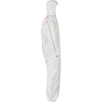 Combinaisons SFR avec cagoule, Moyen, Blanc, Tyvek 400 Quali-T-Solutions