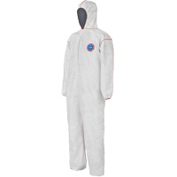 Combinaisons SFR avec cagoule, Moyen, Blanc, Tyvek 400 Quali-T-Solutions