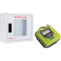 Ensemble armoire murale et d&eacute;fibrillateur AED 3, Semi-automatique, Français, Classe 4 Quali-T-Solutions