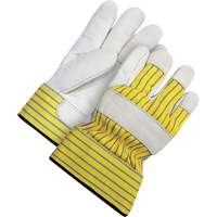 Gants d'ajusteur doubl&eacute;s avec poignet de s&eacute;curit&eacute;, 2T-Grand, Paume en Cuir fleur de vache, Doublure en Peluche d'acrylique Quali-T-Solutions