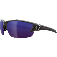 Khor G2 Safety Glasses, Blue Mirror Lens, Anti-Scratch/Polarized, ANSI Z87+/MCEPS GL-PD 10-12/Meets/Exceeds CSA Z94.3 Quali-T-Solutions