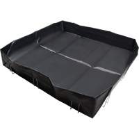 Berme &agrave; support en fil m&eacute;tallique, Capacit&eacute; 748 gal. US, 10' la x 10' lo x 12" h, Support en L Quali-T-Solutions