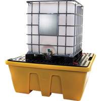 Palette de d&eacute;versements IBC, Capacit&eacute; de d&eacute;versement 333 gal. US, 66" x 66" x 27,5" Quali-T-Solutions