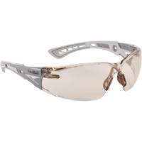 RUSH+ Safety Glasses, Copper Lens, Anti-Fog/Anti-Scratch Quali-T-Solutions