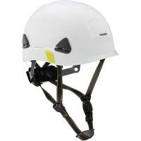 Fibre Metal Climbing Style Safety Helmet, Meets CSA Type 2, Ratchet Suspension, Non-Vented Quali-T-Solutions